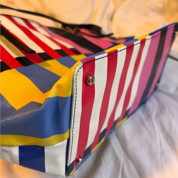 π Kate Spade Grant Street Jules Multi-Stripe Tote - Picture 7 of 10